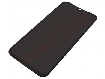 Black full screen IPS LCD for Motorola Moto G8 Plus, XT2019-2