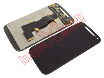 Black Full Screen IPS LCD (LCD / display, touch and digitizer) for Motorola Moto E 2ª generation, XT1524 (2015).