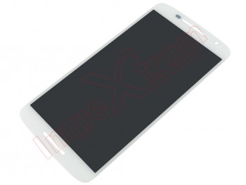 Pantalla completa IPS LCD blanca Motorola X Play