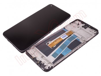 Pantalla completa IPS LCD negra Twilight black con marco y carcasa para Oppo A52