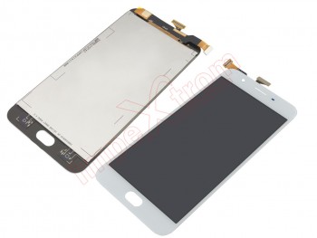 Full screen IPS LCD (LCD display / touchscreen + digitizer) for OPPo F1s, white