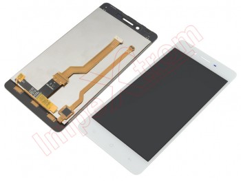 Pantalla completa IPS LCD (display / LCD + pantalla táctil digitalizadora) blanca Oppo F1