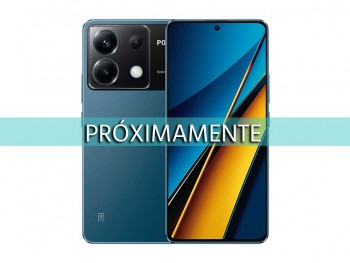 Full screen AMOLED with blue frame for Xiaomi Poco X6, 23122PCD1G
