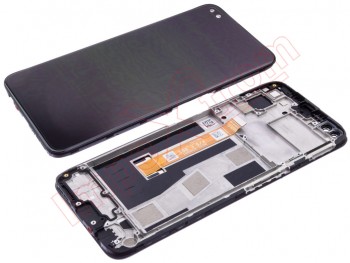 Pantalla IPS LCD negra con carcasa frontal para Realme 6 pro (RMX2063)