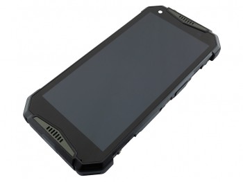 PREMIUM Black full screen IPS LCD with frame for Ulefone Armor 20WT