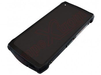 Black full screen Service Pack housing housing IPS LCD with frame for Ulefone Power Armor 13