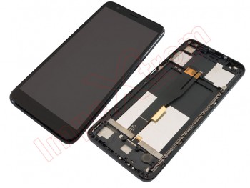 Black full screen IPS LCD with black frame for Ulefone S1