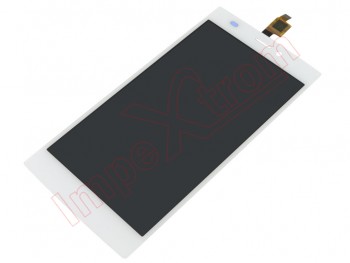 White full screen IPS LCD for Wiko Ridge 4G