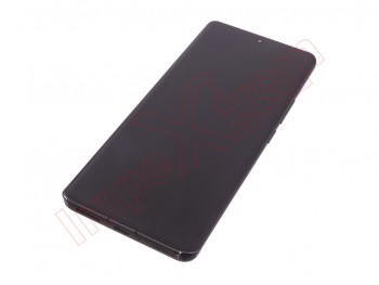 Pantalla ltpo AMOLED con marco lateral / chasis color negro cerámico (ceramic black) para Xiaomi 13 pro, 2210132g