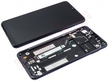 Pantalla completa IPS LCD negra con marco negro medianoche / gris para Xiaomi Mi 8 Lite / Mi 8 Youth / Mi 8x