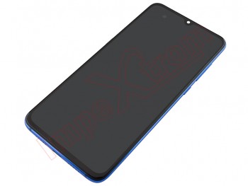 Pantalla AMOLED negra con marco azul para Xiaomi mi 9, m1902f1g - calidad premium. Calidad PREMIUM
