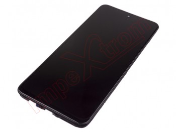 Pantalla completa IPS con marco color negro (Midnight Black) para Xiaomi Redmi Note 11S 5G, 22031116BG