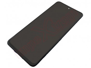 Pantalla ips lcd negra con marco para Xiaomi poco m4 pro 5g