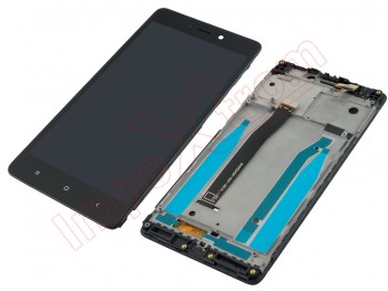 Pantalla completa IPS LCD negra con marco, para Xiaomi Redmi 3s