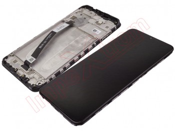 Black full screen IPS LCD with housing for Xiaomi Redmi 9, M2004J19G