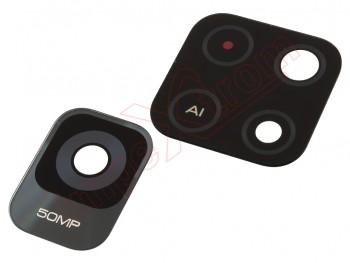 Black rear cameras lenses for Xiaomi Poco M4 Pro 5G, 21091116AG