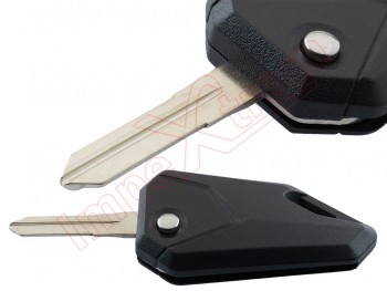 Generic product - Black key housing with 9mm folding right guide blade for Kawasaki motorcycles
