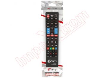 Mando universal para TV Thomson-TCL con botón NETFLIX y , en blister