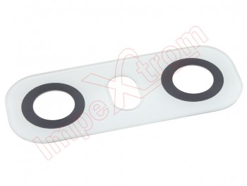 White rear cameras liner for LG G6, H870