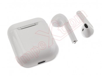 White Hands-free / headphones TWS i11 bluetooth v5.0 with magnetic charge