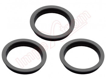 Matte Space Gray rear cameras Hoop Rings for iPhone 11 Pro, A2215/A2160/A2217 / iPhone 11 Pro Max, A2218/A2161/A2220 