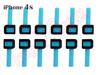 Filtro UV y Goma del Sensor de Proximidad para iPhone 4S