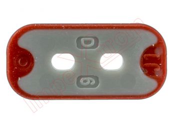 Junta de goma roja de micrófono para Sony Xperia Z5 Compact, E5823, E5803