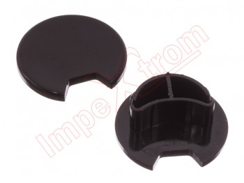 Pack of two black handlebar end trims for Xiaomi Mi Electric Scooter, M365 / 1S