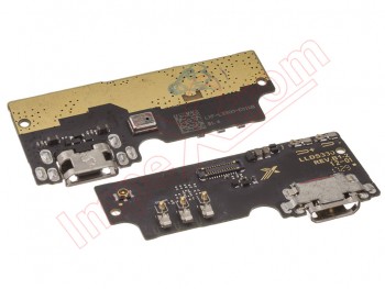 Placa auxiliar PREMIUM con conector Micro USB de carga, datos y accesorioss para Motorola Moto E3, XT1700. Calidad PREMIUM