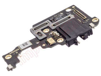 Auxiliary plate with audio jack 3.5 mm jack and microphone for Oppo Reno, CPH1917