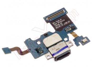 Auxiliary plate with charger, data and accesories USB type C for Samsung Galaxy Active Pro, SM-T540