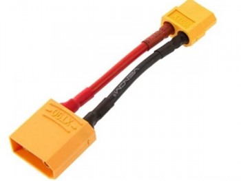 Cable adaptador de batería con conector hembra XT60 a conector macho XT90
