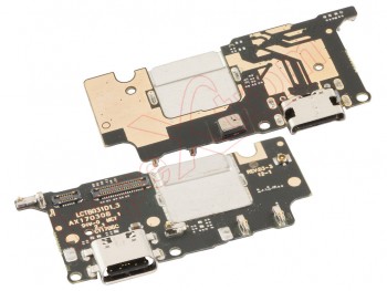 placa auxiliar con conector usb tipo c, de carga, datos y accesorios con micrófono para Xiaomi mi 5c