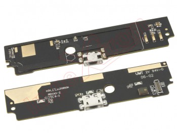 Placa auxiliar con micrófono, conector micro USB de carga, datos y accesorios para Xiaomi Redmi Note 4G DUAL