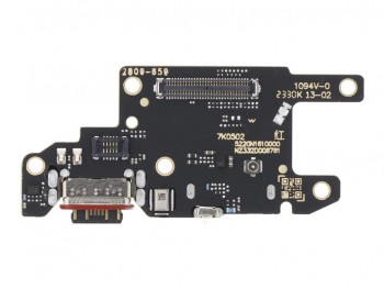 PREMIUM Auxiliary board with microphone, charging, data and accessory connector for Xiaomi Redmi Note 13 Pro 5G, 2312DRA50C