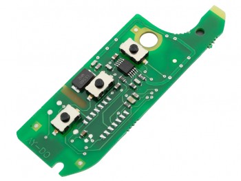 Producto genérico - Placa base sin IC (circuito integrado) para telemando 3 botones 434 Mhz Delphi ID46 para Fiat Doblo