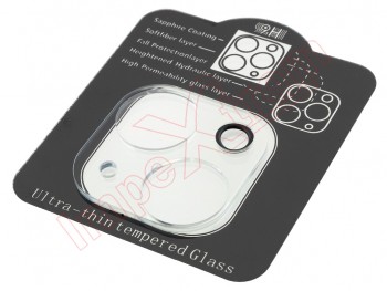 Protector de cristal templado 9H del modulo de lentes de cámaras traseras para iPhone 13 Mini, A2628 / iPhone 13, A2633