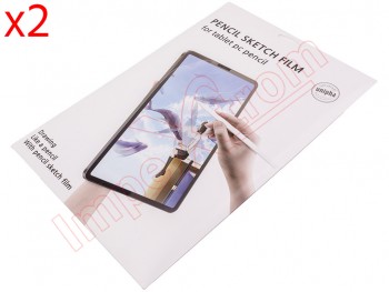 pack de 2 protectores de pantalla de cristal templado para iPad 12.9" (2015) 1st gen, a1584