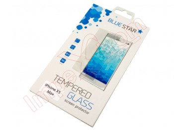 Protector de pantalla Blue Star de cristal templado para iPhone XS Max, A2101, iPhone 11 Pro Max A2218