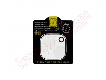Protector de lente de cámara de cristal templado para iPhone 15, a3090