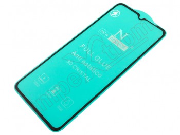 Tempered glass 9H screen protector with black frame for Oppo A54s, CPH2273 / A16, CPH2269 / A16s, CPH2271