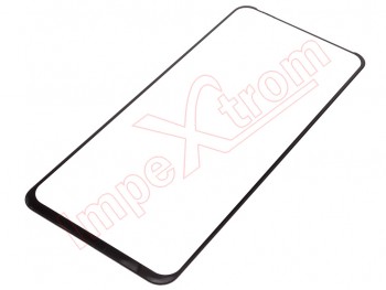 Tempered glass screen protector with black frame for Realme X50m 5G