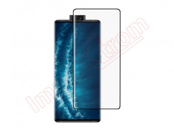 9H 3D tempered glass screen curve protector with black frame for Vivo NEX 3S 5G