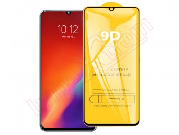 9H 9D tempered glass screen protector with black frame for Vivo Z6, V1963A