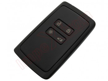 NCF29A1M HITAG AES 4-button remote control / card for Renault Megane IV, Scenic, Clio V, in black