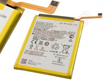Batería LG50 genérica para Motorola One Fusion Plus, XT2067 - 5000 mAh / 3.8 V / 19.0 Wh / Li-ion