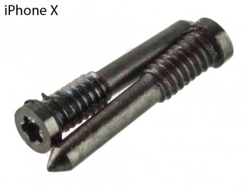 Set of 2 blacks screws for iPhone