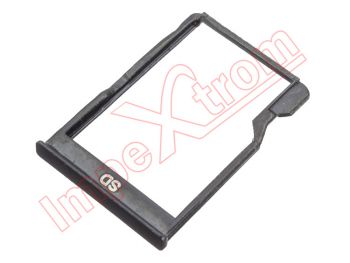 Bandeja negra de tarjeta micro SD para BQ Aquaris M5