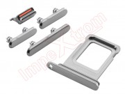 set-of-matte-silver-sim-tray-and-power-volume-and-hold-buttons-for-iphone-11-pro-a2215-iphone-11-pro-max-a2218