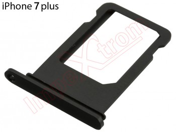 Bandeja SIM negra brillante (Jet Black) para iPhone 7 Plus